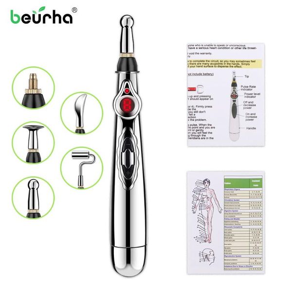 electric massagers electronic acupuncture pen meridian laser therapy heal massage relief pain accupuncture body
electric massagers electronic acupuncture pen meridian laser therapy heal massage relief pain accupuncture body