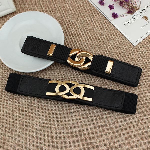 luxury fashion belts for women alloy to buckle elastic belts narrow dress decorative fashion dress waist seal black cintos, Black;brown
luxury fashion belts for women alloy to buckle elastic belts narrow dress decorative fashion dress waist seal black cintos, Black;brown