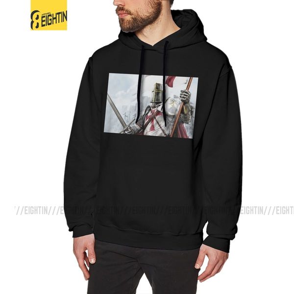 men's sweatshirt knights templar 100% cotton new arrival leisure hoodie hoodie shirt, Black
men's sweatshirt knights templar 100% cotton new arrival leisure hoodie hoodie shirt, Black