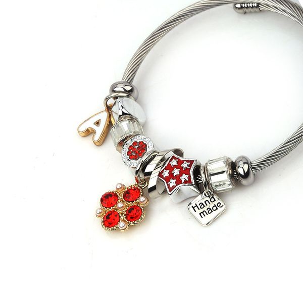 stainless steel alloy bracelet female korean lucky clover with zircon pearl opening bracelet february 14 valentine's day gift, Black
stainless steel alloy bracelet female korean lucky clover with zircon pearl opening bracelet february 14 valentine's day gift, Black