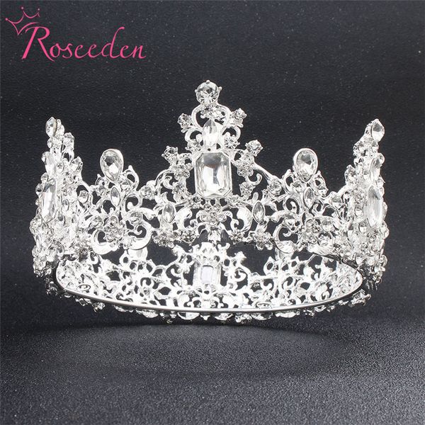 hair clips & barrettes baroque silver color rhinestone crystal tiara round crown wedding accessories bridal diadem re3597, Golden;silver
hair clips & barrettes baroque silver color rhinestone crystal tiara round crown wedding accessories bridal diadem re3597, Golden;silver