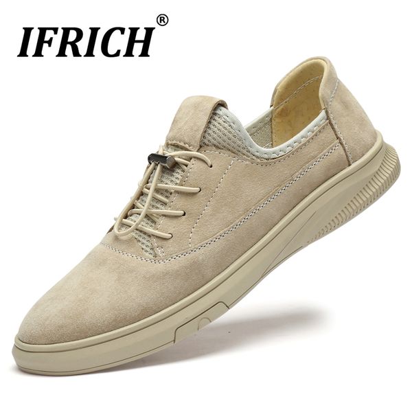 new arrival casual men shoes natural leather men walking shoes elastic band drive mens beige gray flats footwear for, Black
new arrival casual men shoes natural leather men walking shoes elastic band drive mens beige gray flats footwear for, Black