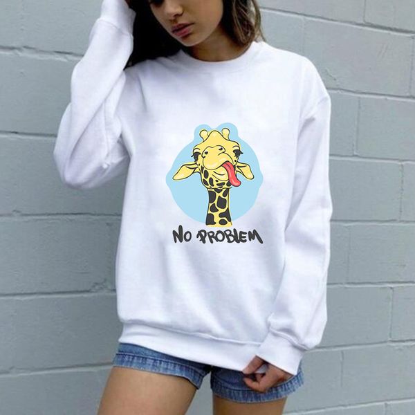 женщины hoodie проблемы нет жирафа печатных толстовок женщины руно с длинным рукавом o шеи сыпучей толстовки девушка пуловеры осень зима, Black
женщины hoodie проблемы нет жирафа печатных толстовок женщины руно с длинным рукавом o шеи сыпучей толстовки девушка пуловеры осень зима, Black