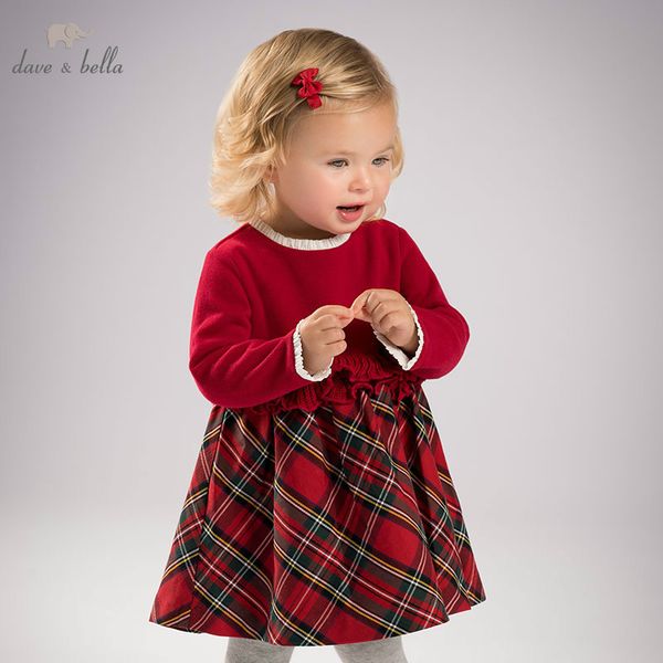 db6078 dave bella autumn baby princess girl wedding birthday dress children plaid clothes infant designs girl's vestido, Red;yellow
db6078 dave bella autumn baby princess girl wedding birthday dress children plaid clothes infant designs girl's vestido, Red;yellow