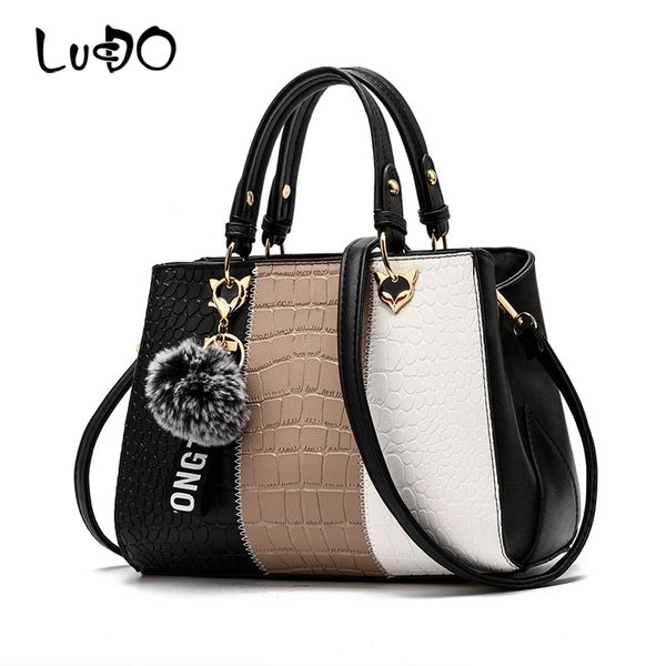 lucdo 2020 новая мода крокодил pattern кожа люкс сумки hairball ремень colorblock плеча crossbody сумки
lucdo 2020 новая мода крокодил pattern кожа люкс сумки hairball ремень colorblock плеча crossbody сумки