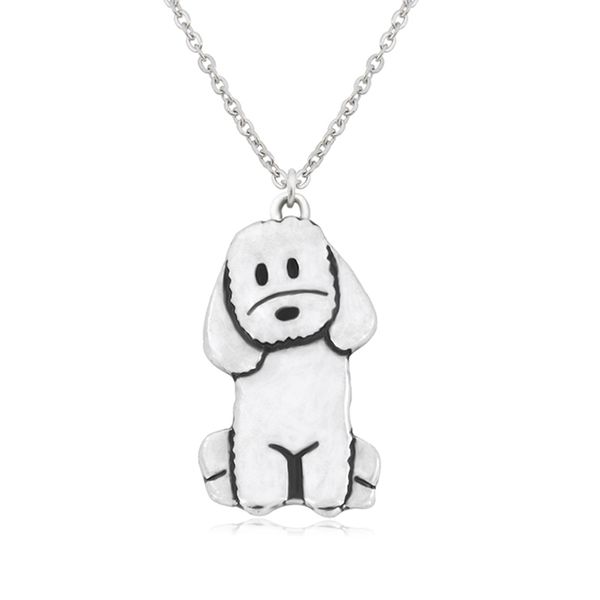 new fashion poodle dog pendant necklaces for women stainless steel long chain pets dogs necklace jewelry choker femme, Silver
new fashion poodle dog pendant necklaces for women stainless steel long chain pets dogs necklace jewelry choker femme, Silver