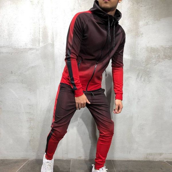 laamei patchwork zipper tracksuit men set sporting 2 pieces sweatsuit men printed hooded hoodies jacket pants track suits male, Gray
laamei patchwork zipper tracksuit men set sporting 2 pieces sweatsuit men printed hooded hoodies jacket pants track suits male, Gray