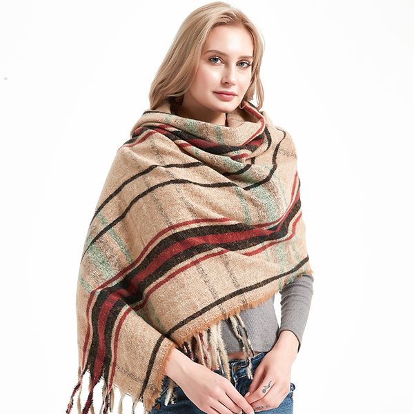 plaid cashmere winter warm scarf accessories 2020 scarfs for ladies bufandas hombre, Blue;gray
plaid cashmere winter warm scarf accessories 2020 scarfs for ladies bufandas hombre, Blue;gray