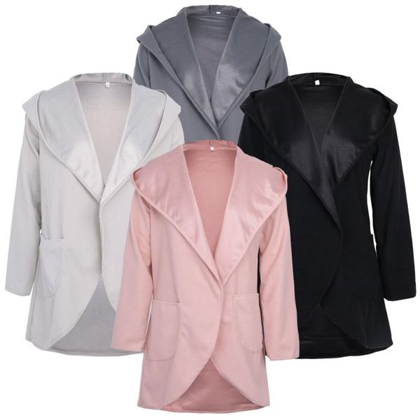 women's wool & blends womens fashion female loose overcoat coats jackets outerwear winter clothing, Black
women's wool & blends womens fashion female loose overcoat coats jackets outerwear winter clothing, Black