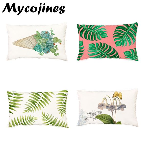 green plant monstera palm leaf cushion cover 30*50cm vintage bird flower cactus throw pillow case decor living room office couch
green plant monstera palm leaf cushion cover 30*50cm vintage bird flower cactus throw pillow case decor living room office couch