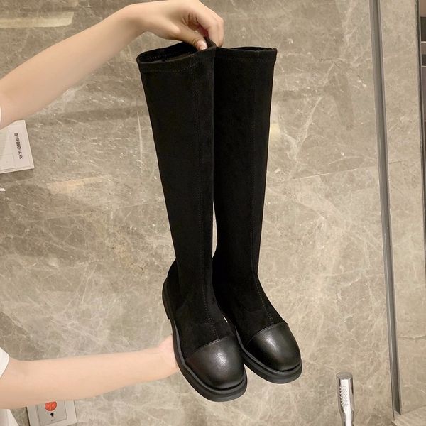 2020 brand new ladies platform mid calf boots fashion ins chunky heels boots women party office shoes woman r11-13, Black
2020 brand new ladies platform mid calf boots fashion ins chunky heels boots women party office shoes woman r11-13, Black
