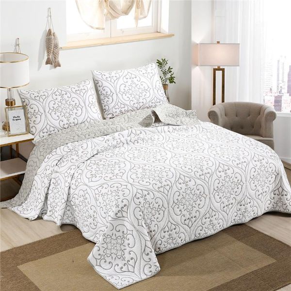 100%cotton european style solid color embroidery patchwork quilt twin full king size 3pcs bed cover/bedspread h
100%cotton european style solid color embroidery patchwork quilt twin full king size 3pcs bed cover/bedspread h