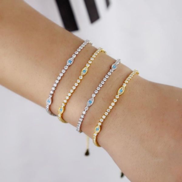 2020 new delicate rainbow cz cuff lucky eye charm bracelet paved tiny sparking shiny cz stone for women charm jewelry party gift, Golden;silver
2020 new delicate rainbow cz cuff lucky eye charm bracelet paved tiny sparking shiny cz stone for women charm jewelry party gift, Golden;silver