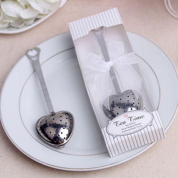 50 pieces/lot) wedding souvinirs reminder heart shape stainless steel infuser spoon strainer steeper with gift box s01
50 pieces/lot) wedding souvinirs reminder heart shape stainless steel infuser spoon strainer steeper with gift box s01