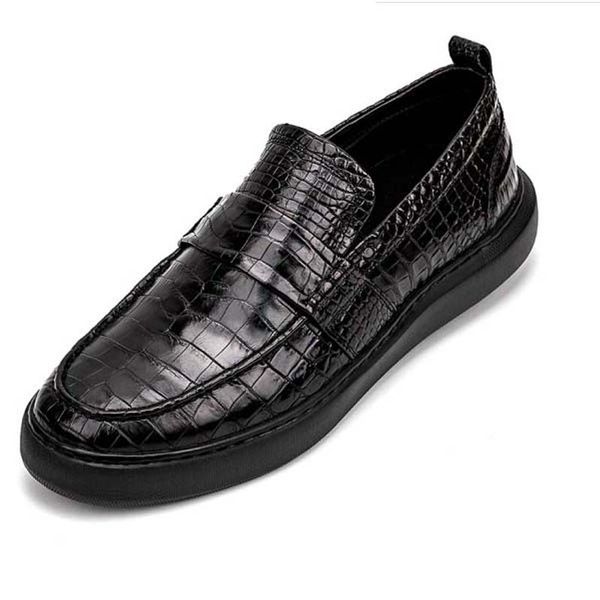 yinshang crocodile leather men loafers new arrival comfortable driving shoes men's shoes crocodile daily leisure men, Black
yinshang crocodile leather men loafers new arrival comfortable driving shoes men's shoes crocodile daily leisure men, Black