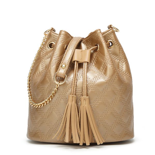 pu handbags spring new korean tassel bucket bag simple stylish and elegant women's messenger bag
pu handbags spring new korean tassel bucket bag simple stylish and elegant women's messenger bag
