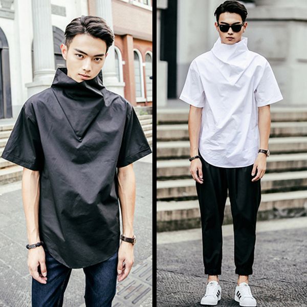 xs-6xl 2020 new men's clothing fashion street original personality retro british design short sleeved shirt plus size costumes, White;black
xs-6xl 2020 new men's clothing fashion street original personality retro british design short sleeved shirt plus size costumes, White;black