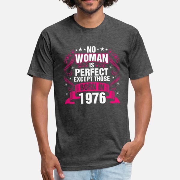 woman born in 1976 t shirt men personalized tee shirt o neck clothing anti-wrinkle basic spring slim shirt 
woman born in 1976 t shirt men personalized tee shirt o neck clothing anti-wrinkle basic spring slim shirt