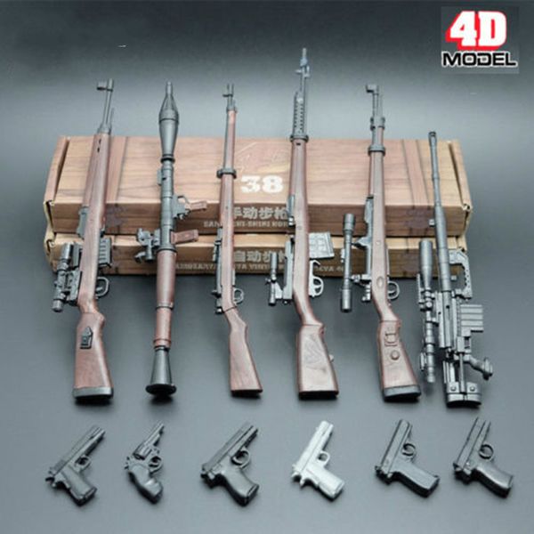 4d rifle assembly weapon model 1:6 scale toy gun weapons 6pcs set 98k gun toy for 12 inches action figure doll toy gift lj200811
4d rifle assembly weapon model 1:6 scale toy gun weapons 6pcs set 98k gun toy for 12 inches action figure doll toy gift lj200811
