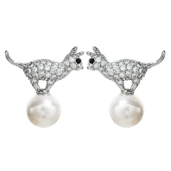 stud high-quality leopard pearl zircon earrings women/girls sweet romantic fashion temperament jewelry er-467, Golden;silver
stud high-quality leopard pearl zircon earrings women/girls sweet romantic fashion temperament jewelry er-467, Golden;silver