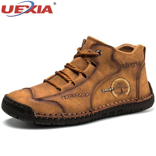 boots uexia spring autumn leather men handmade platform luxury flats casual outdoor shoes footwear high, Black
boots uexia spring autumn leather men handmade platform luxury flats casual outdoor shoes footwear high, Black