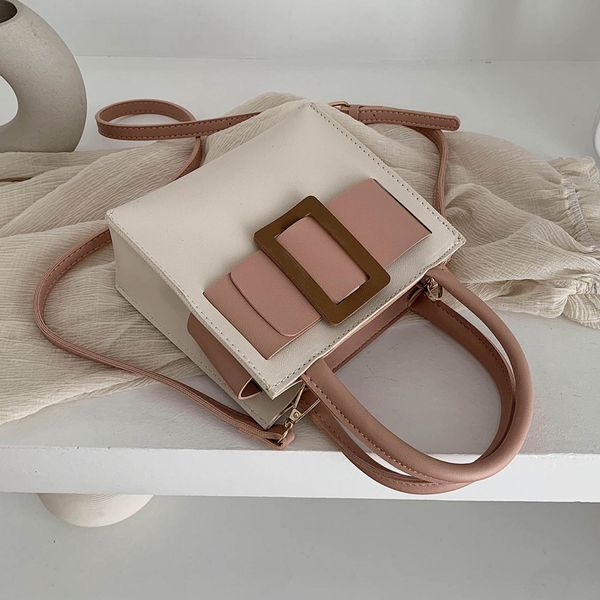 contrast color tote bag 2020 fashion new pu leather women's designer handbag lock shoulder messenger bag travel
contrast color tote bag 2020 fashion new pu leather women's designer handbag lock shoulder messenger bag travel
