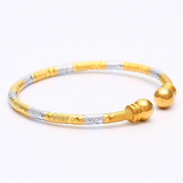 bangle 2021 african gold fashion floral print two color jewelry gifts for women, Black
bangle 2021 african gold fashion floral print two color jewelry gifts for women, Black