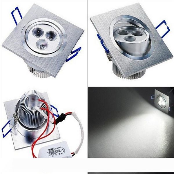 2pcs 6w 3x2w led ceiling lights square recessed indoor lamp downlight spotlight spot light 540lm 85-265v 120degree warm cold white
2pcs 6w 3x2w led ceiling lights square recessed indoor lamp downlight spotlight spot light 540lm 85-265v 120degree warm cold white