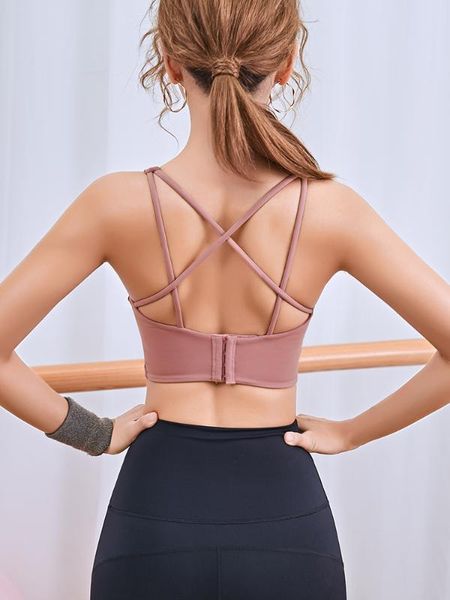 gym clothing sports underwear women's thin shoulder straps beauty back yoga bra gather stereotypes anti-sag fitness vest, White;black
gym clothing sports underwear women's thin shoulder straps beauty back yoga bra gather stereotypes anti-sag fitness vest, White;black