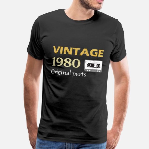 vintage 1980 40th birthday gift for dad mom t shirt men character 100% cotton size s-3xl unique famous building spring slim shirt, White;black
vintage 1980 40th birthday gift for dad mom t shirt men character 100% cotton size s-3xl unique famous building spring slim shirt, White;black
