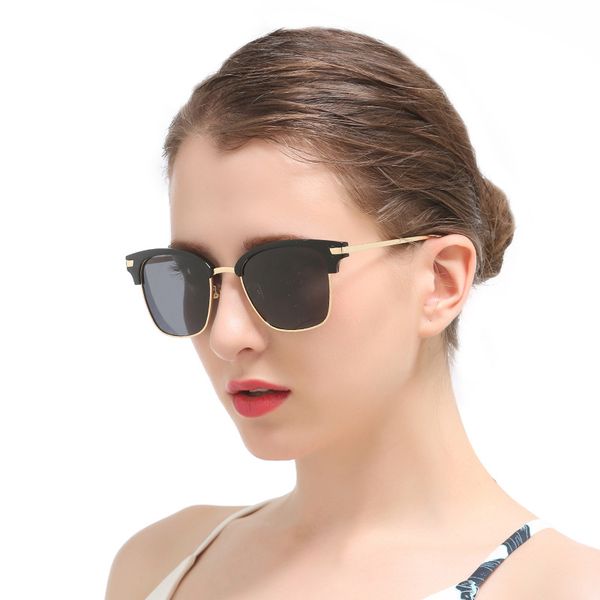 sunglasses, men and women, new polarizing classic driving glasses, retro glasses, White;black
sunglasses, men and women, new polarizing classic driving glasses, retro glasses, White;black