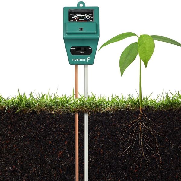 3 in 1 soil tester meter for garden lawn plant pot moisture light ph sensor
3 in 1 soil tester meter for garden lawn plant pot moisture light ph sensor