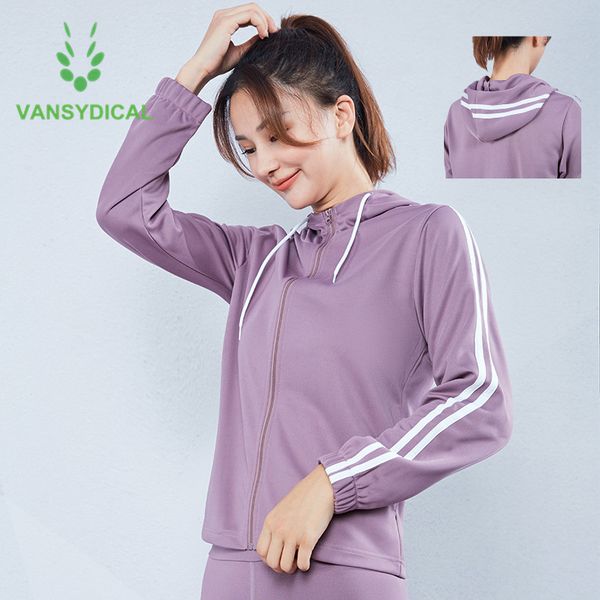 vansydical autumn sports running jackets women stripe workout yoga gym hoodies zipper fitness training jogging sportswear, Black;red
vansydical autumn sports running jackets women stripe workout yoga gym hoodies zipper fitness training jogging sportswear, Black;red