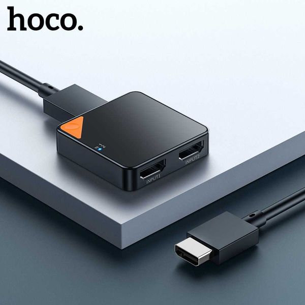 hoco hdmi splitter 4k 60hz hdmi switch 1x2/2x1 hdr audio adapter switcher 2 in 1 out for ps4 tv box switch
hoco hdmi splitter 4k 60hz hdmi switch 1x2/2x1 hdr audio adapter switcher 2 in 1 out for ps4 tv box switch