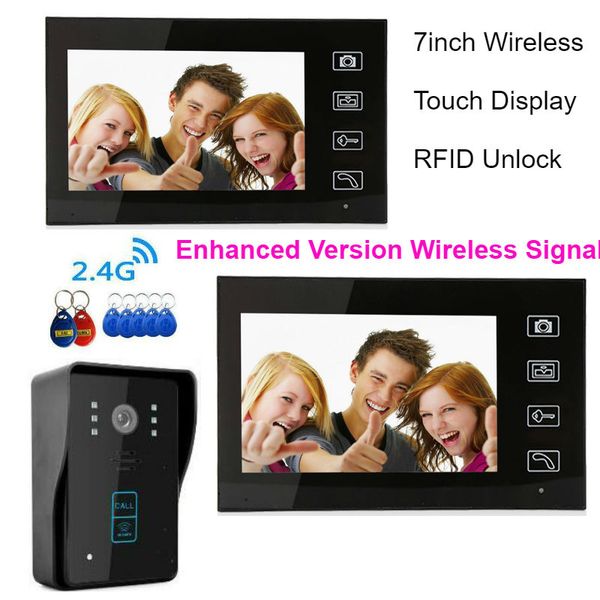video door phones yobang security-7" intercom with enhanced verion wireless signal touch screen rfid unlock phone doorbell kits
video door phones yobang security-7" intercom with enhanced verion wireless signal touch screen rfid unlock phone doorbell kits