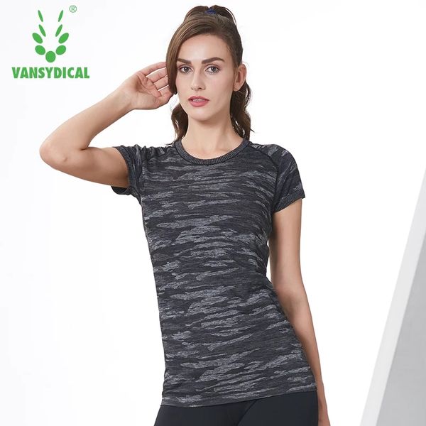 vansydical long style women's yoga shirts short sleeve elastic breathable fitness running t-shirts workout gym sports, White;red
vansydical long style women's yoga shirts short sleeve elastic breathable fitness running t-shirts workout gym sports, White;red