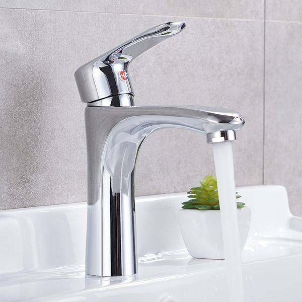 Aiigo Single Handle Single Hole Cold And Hot Water Bathroom Sink Faucet Home Improvement Brass Kitchen Washbasin Faucet LD16067
Aiigo Single Handle Single Hole Cold And Hot Water Bathroom Sink Faucet Home Improvement Brass Kitchen Washbasin Faucet LD16067
