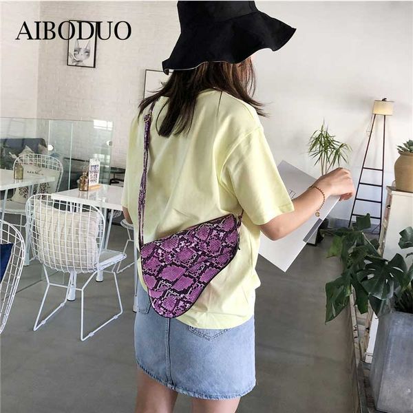 aiboduo women's bag 2020 new fashion snakeskin saddle bag single shoulder dating party versatile novelty messenger
aiboduo women's bag 2020 new fashion snakeskin saddle bag single shoulder dating party versatile novelty messenger