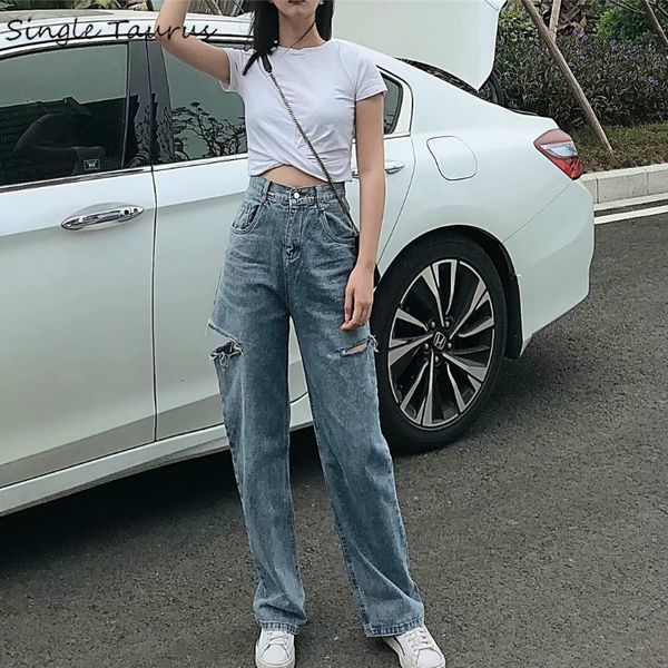 high waist loose harem jeans women streetwear hole distressed jeans causal preppy style wide leg pants mujer fashion blue
high waist loose harem jeans women streetwear hole distressed jeans causal preppy style wide leg pants mujer fashion blue