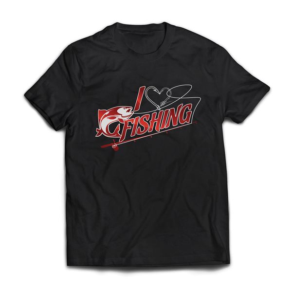 2019 new men i love fisher, fisherman gift, fish lovers quotes, hobbies humor mens t shirt tee shirt