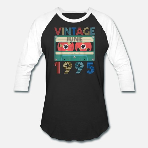 retro vintage june 1995 birthday t shirt men designs tee shirt size s-3xl basic solid fit comfortable summer trend shirt 
retro vintage june 1995 birthday t shirt men designs tee shirt size s-3xl basic solid fit comfortable summer trend shirt