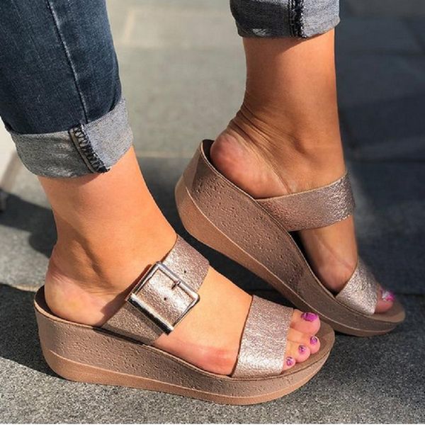 platform slippers women summer high heels wedges sandals ladies slides open toe roman beach shoes big size flip flops, Black
platform slippers women summer high heels wedges sandals ladies slides open toe roman beach shoes big size flip flops, Black