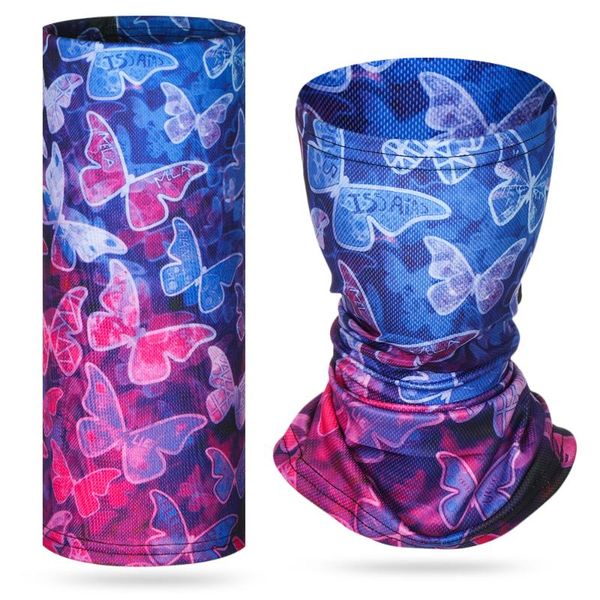 2 in 1 butterfly pattern head face scarf bandana dustproof seamless elastic neck gaiter tube scarf for outdoor cycling, Black
2 in 1 butterfly pattern head face scarf bandana dustproof seamless elastic neck gaiter tube scarf for outdoor cycling, Black