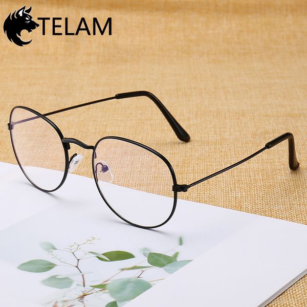 2020 new woman glasses frame retro round myopia optical frames metal clear lens men glasses frame optical spectacle, Black
2020 new woman glasses frame retro round myopia optical frames metal clear lens men glasses frame optical spectacle, Black