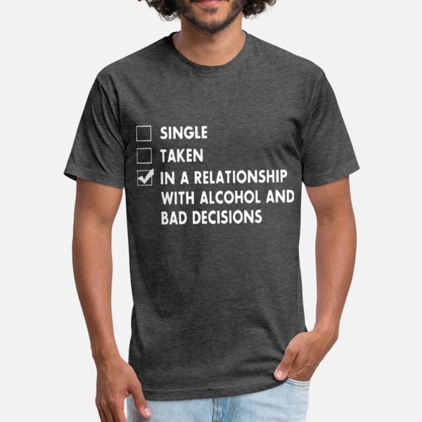 single taken in a relationship with alcohol and ba t shirt men designer short sleeve size s-3xl clothes cute comfortable pattern shirt
single taken in a relationship with alcohol and ba t shirt men designer short sleeve size s-3xl clothes cute comfortable pattern shirt