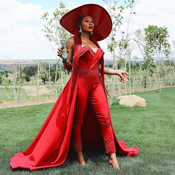 elegant red beaded prom dresses with overskirt jumpsuit sweetheart neckline party evening gowns vestido de novia celebrity dress, Black
elegant red beaded prom dresses with overskirt jumpsuit sweetheart neckline party evening gowns vestido de novia celebrity dress, Black