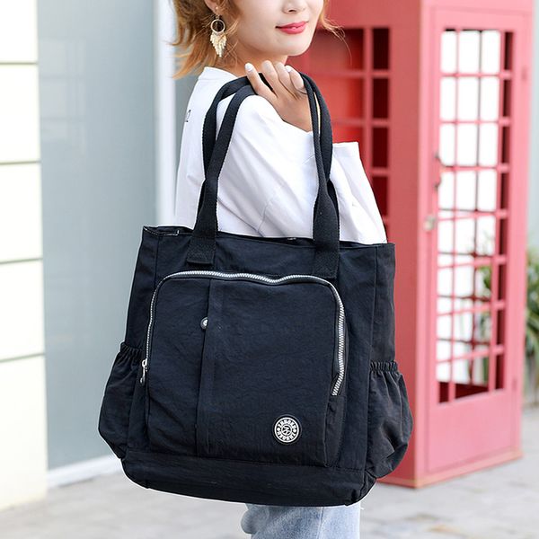 women waterproof nylon oxford handbag ladies tote bag casual shoulder bag mummy durable large capacity
women waterproof nylon oxford handbag ladies tote bag casual shoulder bag mummy durable large capacity