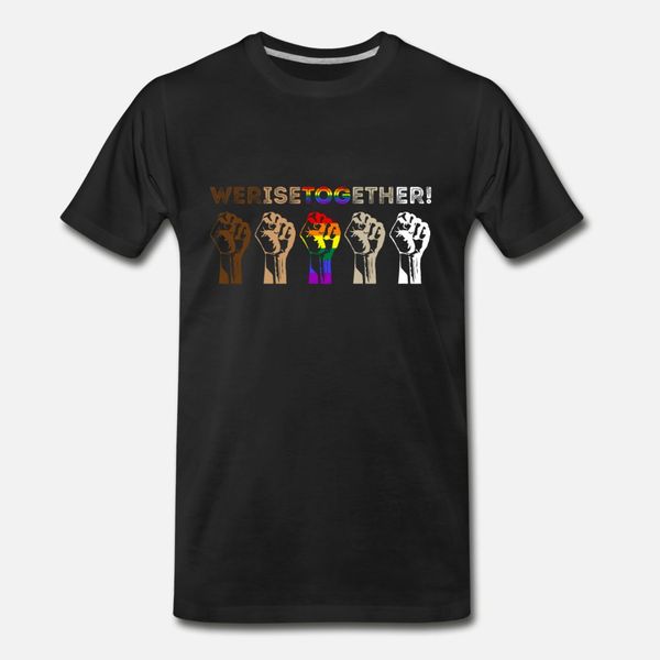 we rise together black lives matter equality lgbt t shirt men designing tee shirt round neck letter fitness casual summer style unique
we rise together black lives matter equality lgbt t shirt men designing tee shirt round neck letter fitness casual summer style unique