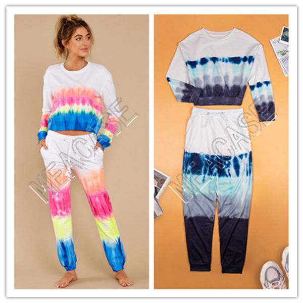 женщины с длинным рукавом 2 шт одежда set tie dye пуловеры футболки толстовки брюки tracksuit толстовка спортивный костюм нарядах осени свит, Gray
женщины с длинным рукавом 2 шт одежда set tie dye пуловеры футболки толстовки брюки tracksuit толстовка спортивный костюм нарядах осени свит, Gray