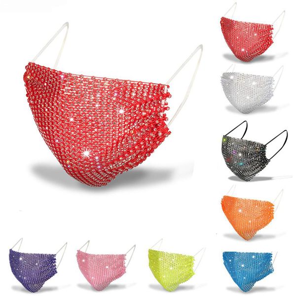 new face mask ladies halloween red sunscreen dustproof fashion adjustable ice silk breathable mask with diamond sequin mask
new face mask ladies halloween red sunscreen dustproof fashion adjustable ice silk breathable mask with diamond sequin mask